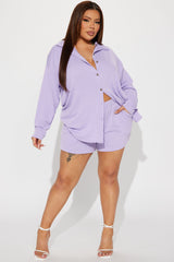 Bianca Short Set - Lavender