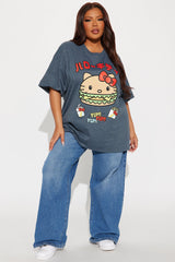 Hello Kitty Cheeseburger Tee - Charcoal