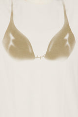 Angel Baddie Oversized Tee - Taupe