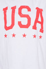 Miss USA Oversized Tee - White