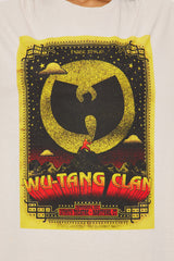 Wutang Washed Oversized Tee - Sand