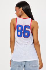 LA Showtime Jersey Tee - White/combo