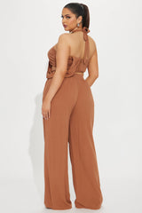 Under The Sun Pant Set - Mocha