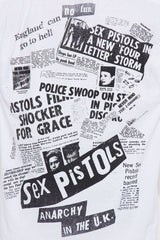 Sex Pistols Oversized Tee - White