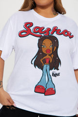 Bratz Sasha Slay Tee - White