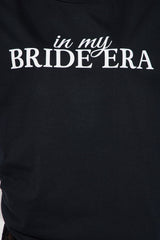 In My Bride Era Oversized Tee - Black