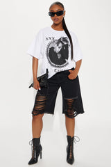 XXX TENTACION Oversized Tee  - White