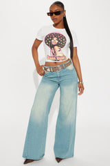Diana Ross Baby Tee - Cream