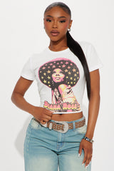 Diana Ross Baby Tee - Cream