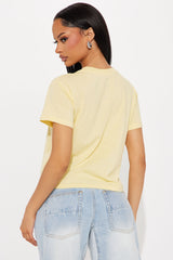 Vintage Batman Graphic Tee - Yellow