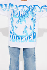 Wutang Forever Oversized Tee - White