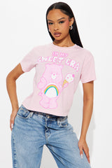 Care Bears Sweet Era Graphic Tee - Pink