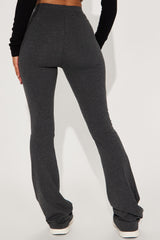 Tall Adriana Flare Pant - Charcoal