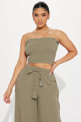 Main Character Pant Set - Olive