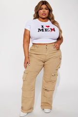 I Love Me Graphic Tee - White