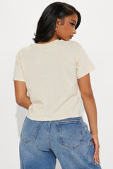 Be Your Own Kind Butterfly Tee - Tan