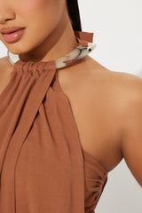 Under The Sun Pant Set - Mocha