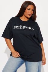 In My Bride Era Oversized Tee - Black