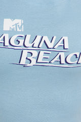 Laguna Beach Baby Tee - Light Blue