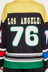 LA Hockey Jersey Tee - Black/combo