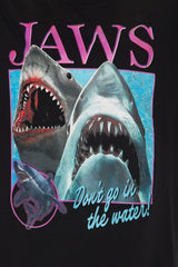 Jaws Oversized Tee - Black