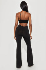Sundown Siren Pant Set - Black