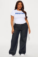 Boston Corset Tee - White