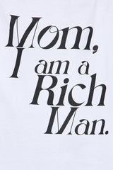 Cher Rich Man Washed Oversized Tee - White