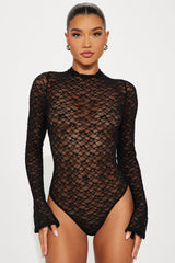 Dreamy Romance Lace Skirt Set - Black