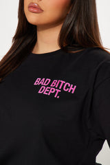 Member Of The Bad Bitch Dept Tee - Black