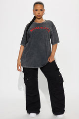 Call Me Mamacita Washed Tee - Black