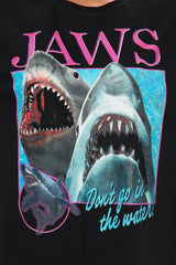 Jaws Oversized Tee - Black
