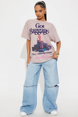 Baggage Kelsea Ballerini Washed Oversized Tee - Sand