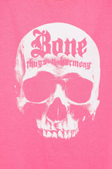 Bone Thugs Neon Oversized Tee - Hot Pink