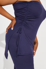 Snap A Picture Capri Set - Navy