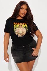 Dennis Rodman Baby Tee  - Black