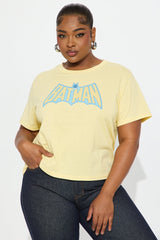 Vintage Batman Graphic Tee - Yellow