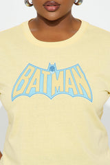 Vintage Batman Graphic Tee - Yellow