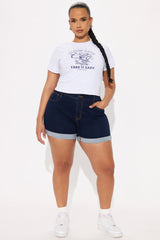 Slow Life Baby Tee - Heather Grey