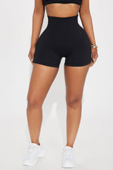Sunrise Stretch Super Soft Active Short - Black