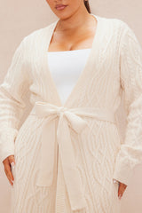 Selena Cardigan Sweater Set - Cream