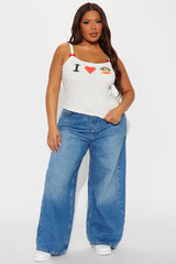 I Heart Paul Frank Bow Top - White