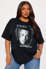 XXX TENTACION Only Oversized Tee - Black