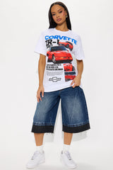 Corvette ZR1 Oversized Tee - White
