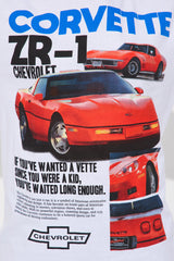Corvette ZR1 Oversized Tee - White