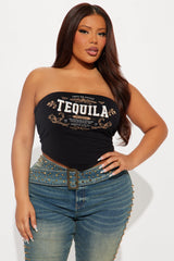 Tequila Mami Tube Top - Black