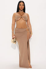 Sea Breeze 3 Piece Skirt Set - Cognac