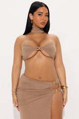 Sea Breeze 3 Piece Skirt Set - Cognac
