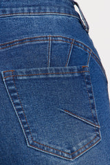 Tall Audrey Booty Lifting Stretch Flare Jeans - Dark Wash