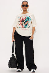 You Don't Love Me Oversized Tee - Cream
